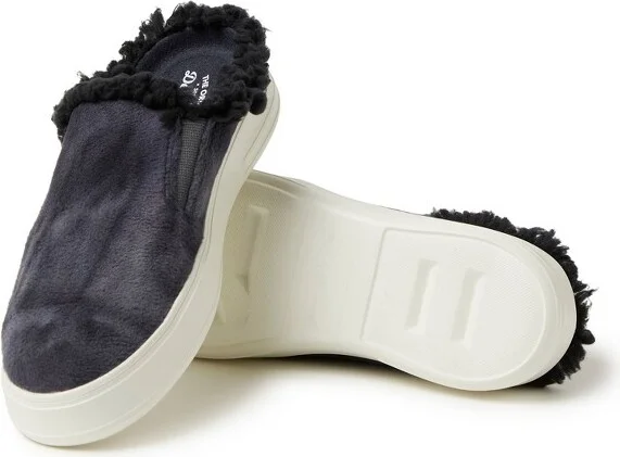 Dearfoams Women's Everly Sport Foam Mule Slip-On Sneaker - Black Size - Image 2