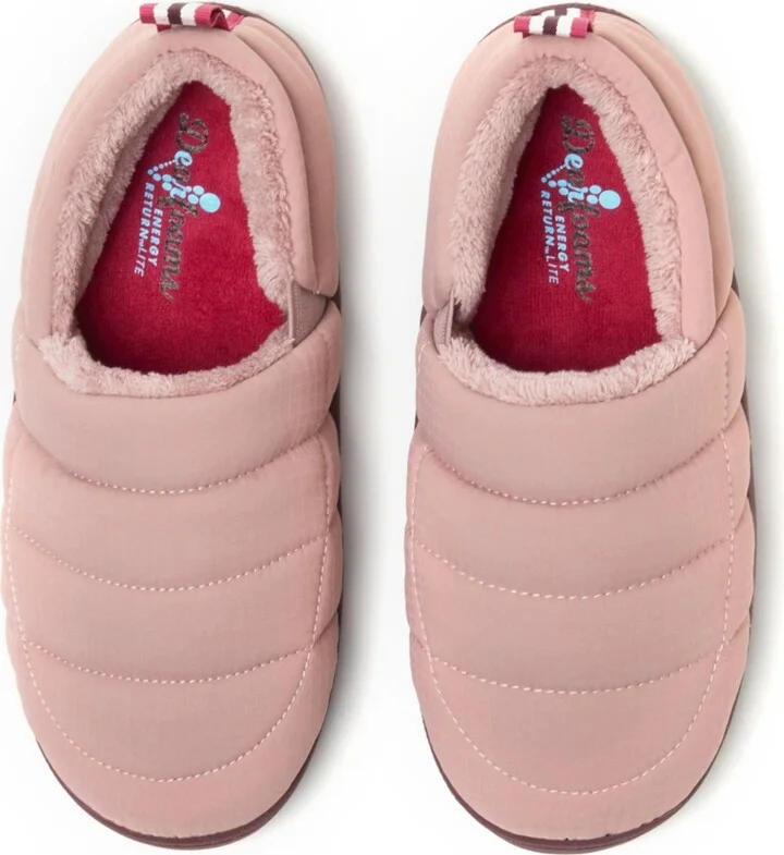 Dearfoams Women's Fern Ripstop Closed Back House Slipper - Image 5