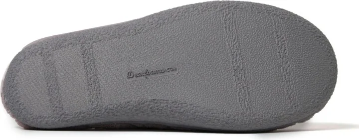 Dearfoams Women's Leslie Quilted Microfiber Terry Memory Foam Clog House Slipper - Image 8