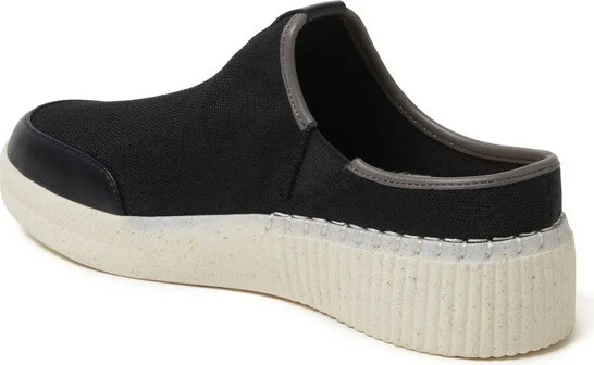Dearfoams Women's Lila Mule Slip-On Sneaker - Black Size - Image 2
