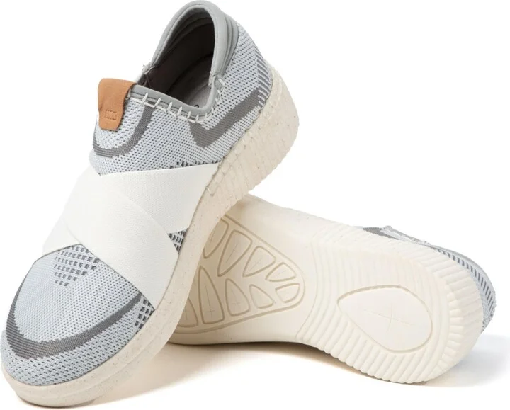 Dearfoams Women's Livie X Strap Knit Trainer Sneaker - Image 4