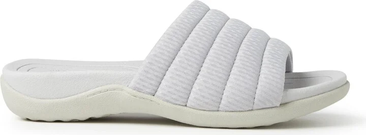 Dearfoams Womens Low Foam Slide Sandal - Image 2