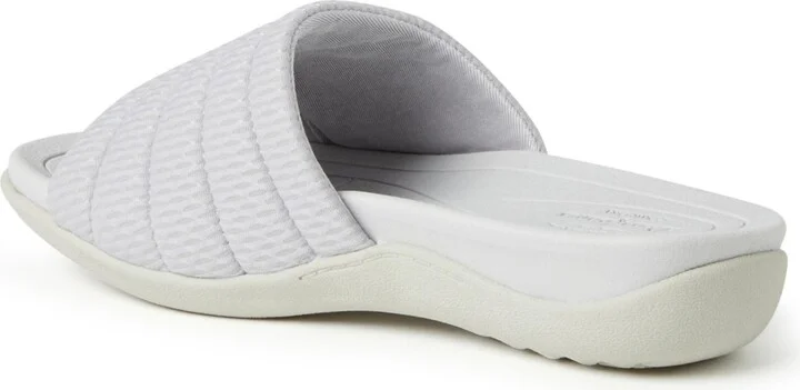 Dearfoams Womens Low Foam Slide Sandal - Image 4