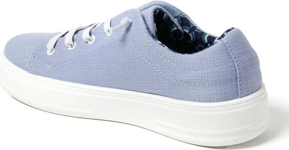 Dearfoams Women's Mabel Woven Slip On Sneaker - White Size - Image 6