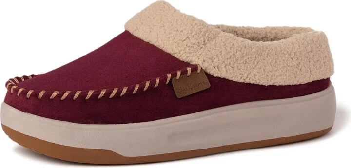 Dearfoams Women's Maple All Day Comfort Water Resistant Clog