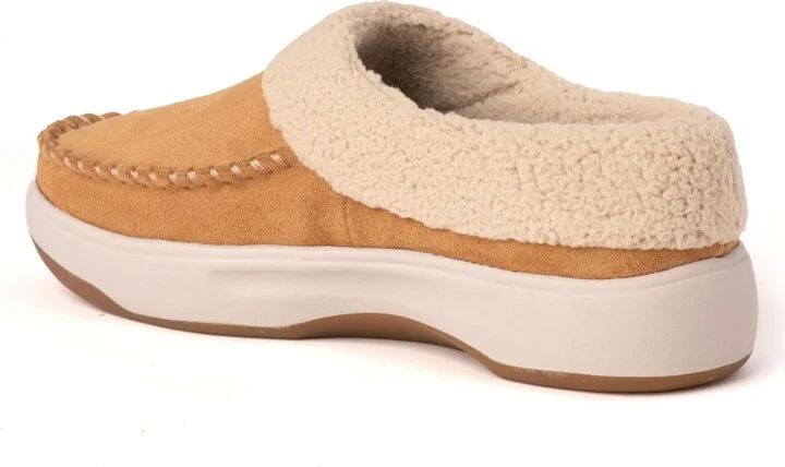 Dearfoams Women's Maple Moccasin Toe Clog House Shoe Slipper - Image 2