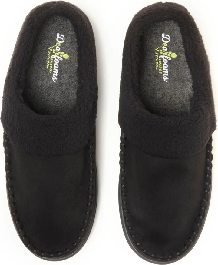 Dearfoams Women's Maple Moccasin Toe Clog House Shoe Slipper - Image 8