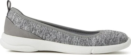Dearfoams Women's Mia Ballet Flat Slip-On - Blue Leopard Size - Image 2