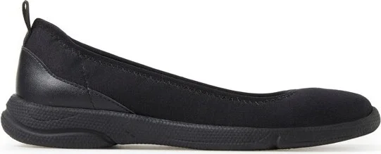 Dearfoams Women's Mia Ballet Flat Slip-On - Blue Leopard Size - Image 5