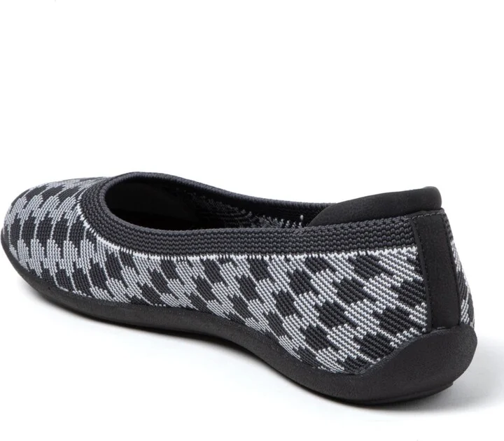 Dearfoams Women's Misty Ballet Flat Lightweight Slip Ons - Image 2