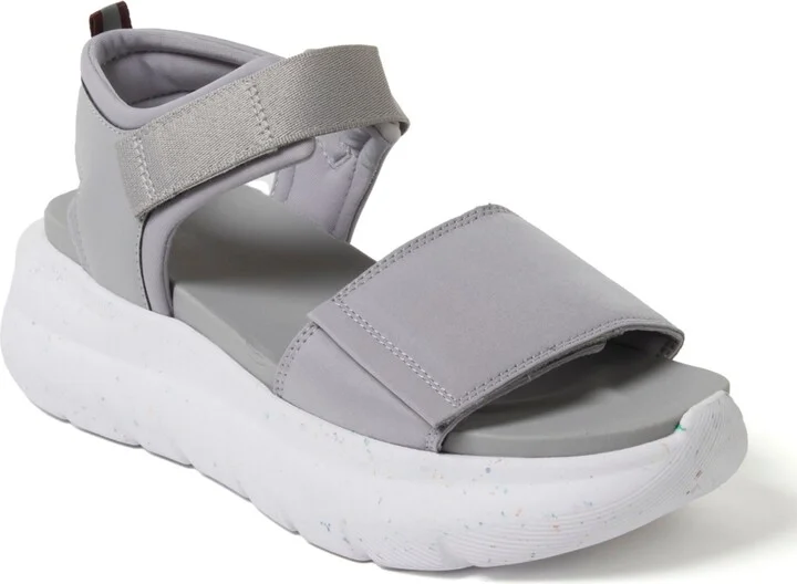 Dearfoams Women's Odell Platform Sandal