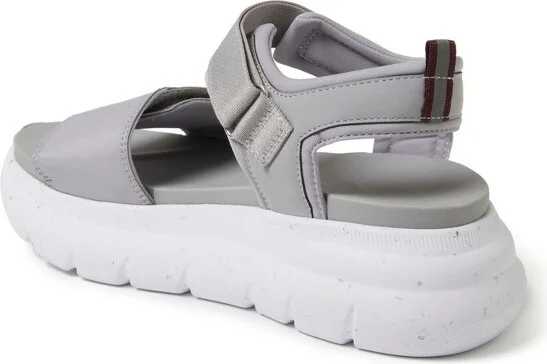 Dearfoams Women's Odell Platform Sandal - Sleet Size - Image 2