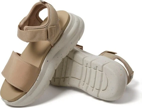 Dearfoams Women's Odell Platform Sandal - Sleet Size - Image 5