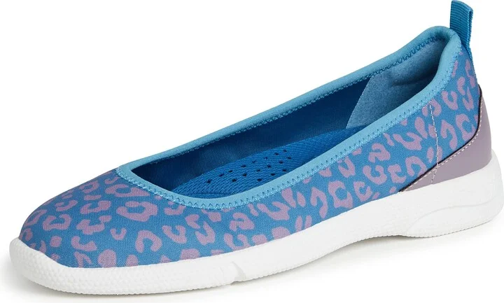 Dearfoams Women's Original Comfort Lightweight Slip-On Mia Ballet Flat