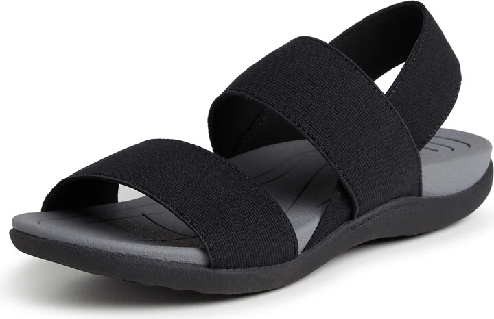 Dearfoams Women's Original Comfort Sloane Backstrap Casual Open Toe Sandal