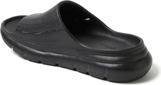Dearfoams Women's Powell ReGrind EVA Pillow Slide Sandal - Black Size - Image 2