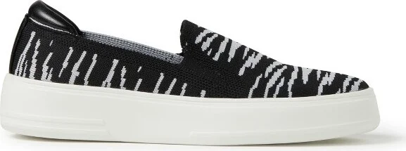 Dearfoams Women's Sophie Slip-On Sneaker - Latte Size - Image 4
