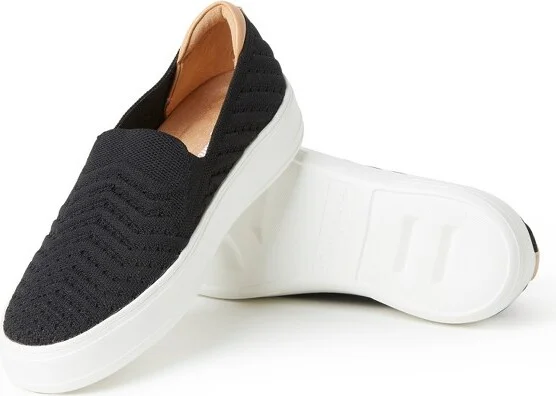 Dearfoams Women's Sophie Slip-On Sneaker - Latte Size - Image 10