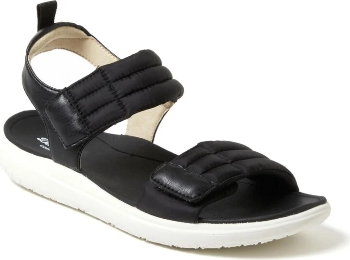 Dearfoams Women's Thea Quarter Strap Sandal