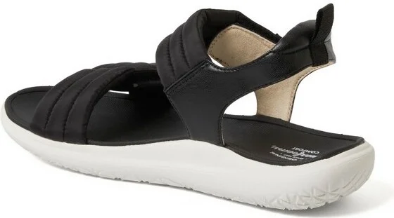 Dearfoams Women's Thea Quarter Strap Sandal - Khaki Size - Image 3