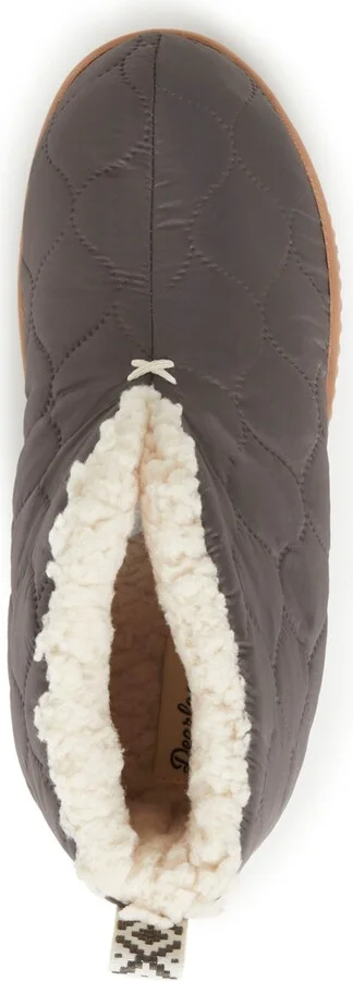Dearfoams Women's Warm Up Bootie House Shoe Boot Slipper - Image 4
