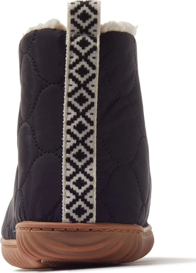 Dearfoams Women's Warm Up Bootie House Shoe Boot Slipper - Image 9