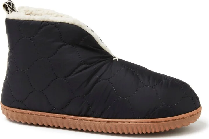 Dearfoams Women's Warm Up Bootie House Shoe Boot Slipper - Image 10