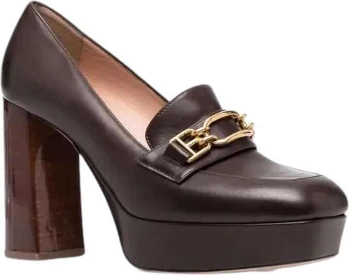 Deasia 6239471 Women's Ebano Leather Pumps