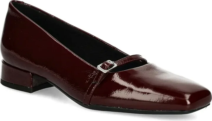 Debbi buckle-detail square-toe ballet flats - Image 2