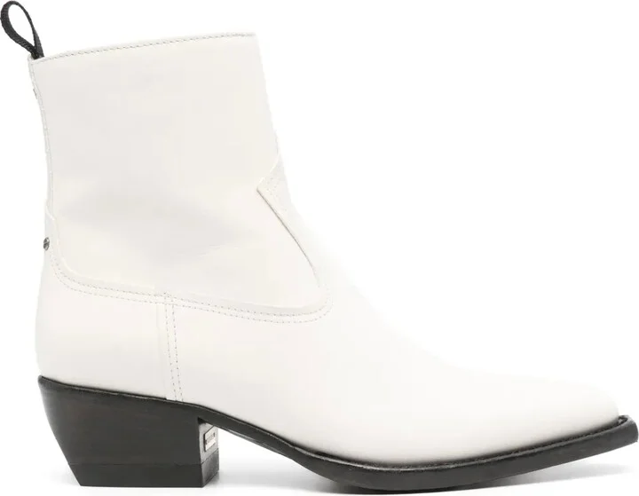 Debbie 45mm leather boots