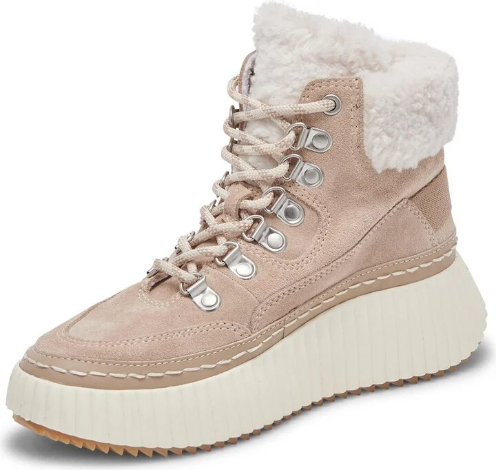 Debbie Plush Womens Suede Cold Weather Winter & Snow Boots