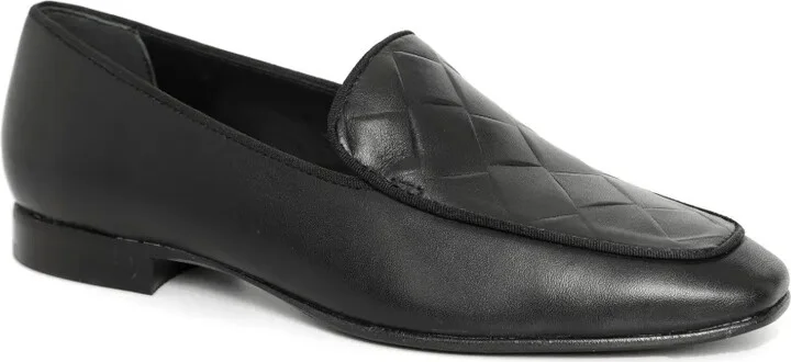 Debossed Leather Loafers - Image 2