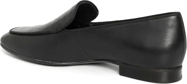 Debossed Leather Loafers - Image 3