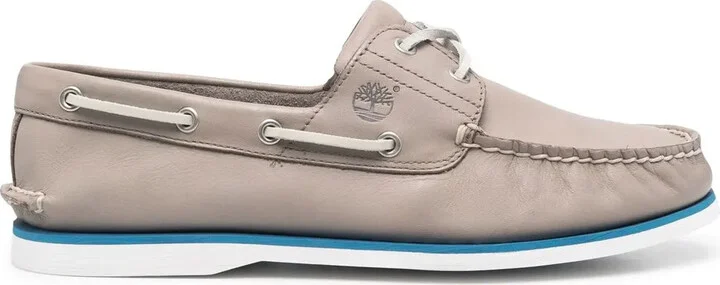Debossed-Logo Detail Loafers