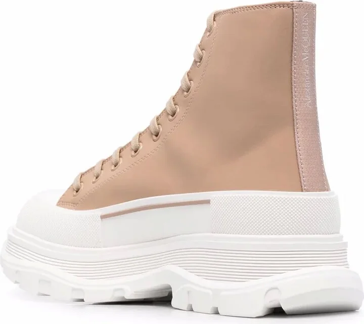 Debossed-Logo High Top Sneakers - Image 3
