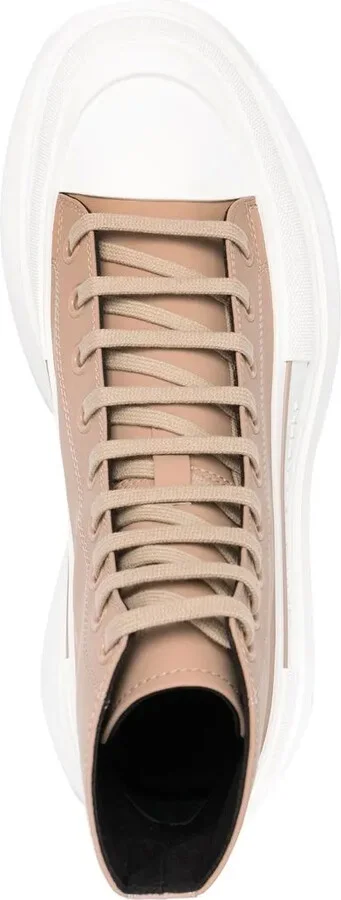 Debossed-Logo High Top Sneakers - Image 4