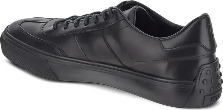 Debossed-Logo Lace-Up Sneakers - Image 3