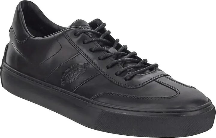 Debossed-Logo Lace-Up Sneakers - Image 5