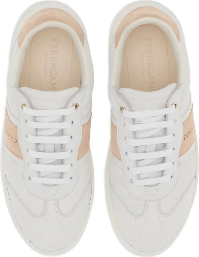 Debossed-Logo Low-Top Sneakers - Image 4