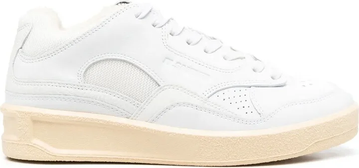 Debossed-Logo Low-Top Sneakers