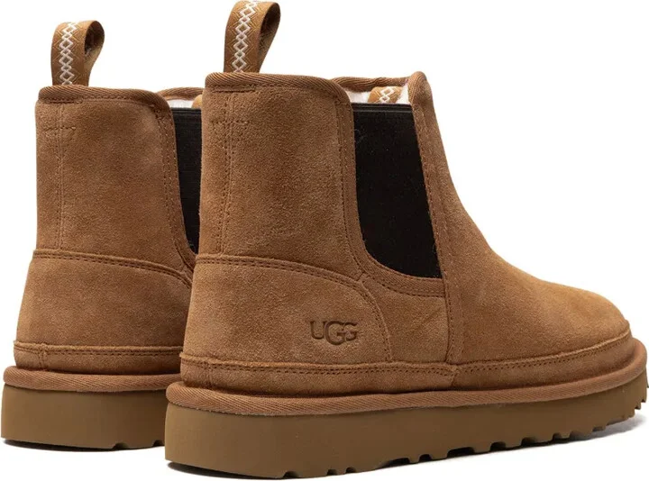 Debossed-Logo Shearling Ankle Boots - Image 3