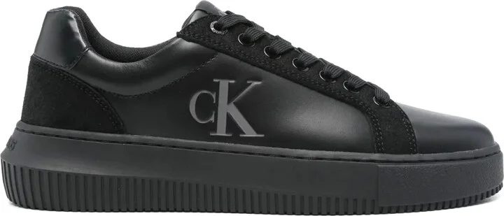 Debossed-Logo Sneakers