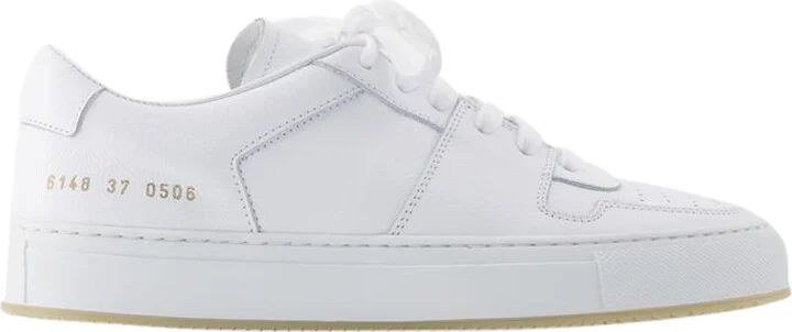 Decades Sneakers - COMMON PROJECTS - Leather - White