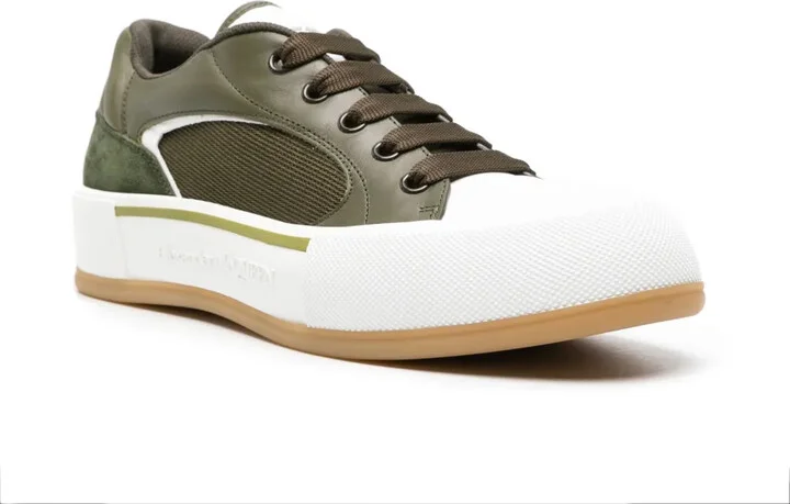 Deck Plimsoll leather sneakers - Image 2