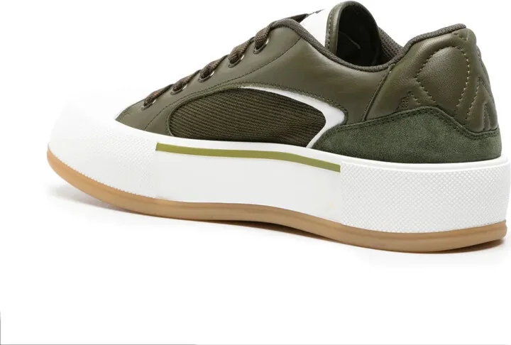 Deck Plimsoll leather sneakers - Image 3