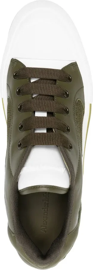 Deck Plimsoll leather sneakers - Image 4