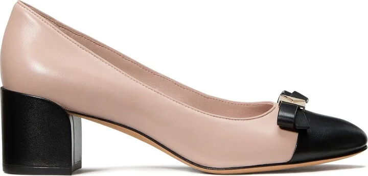 Deco Bow Ballet Cap Toe Pump - Image 3