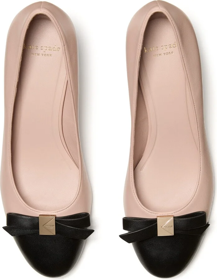 Deco Bow Ballet Cap Toe Pump - Image 4
