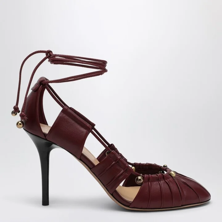 DecolletÃ© Luna bordeaux
