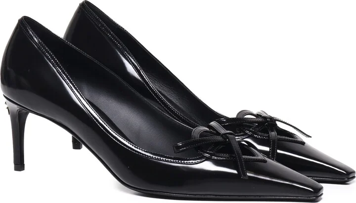 Décolleté In Shiny Calfskin - Image 2